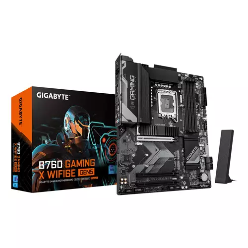 Gigabyte 1700 B760 Gaming X Wifi6E Gen5 Motherboard