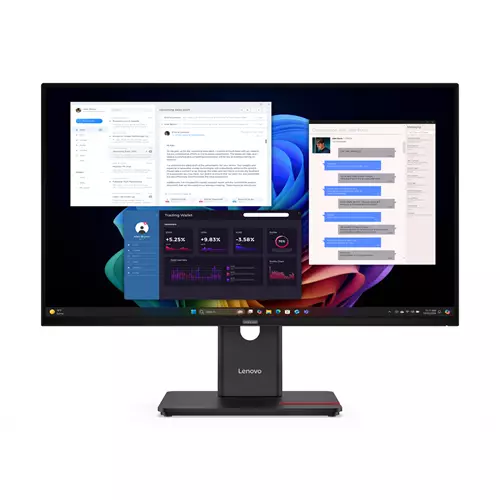 Lenovo ThinkVision T27UD-40 Monitor 68.6 cm (27") 3840 x 2160 pixels 4K Ultra HD LCD 6 ms Black