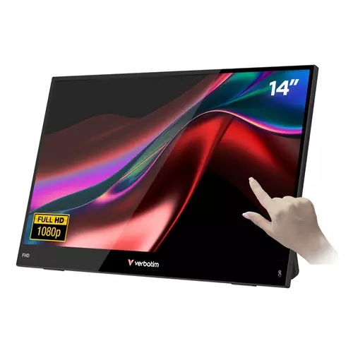 Verbatim Portable 14" FHD Touch Monitor LIGHT