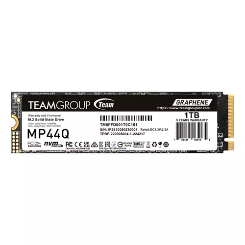 Team Group MP44Q 4 TB M.2 PCI Express 4.0 NVMe QLC 3D NAND