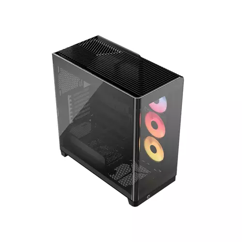Corsair 4500X LX-R RGB Tempered Glass Mid-Tower Black Midi Tower
