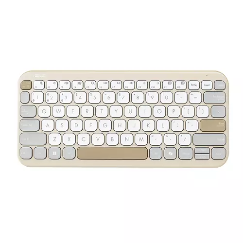 ASUS Marshmallow KW100 keyboard Home Bluetooth Beige