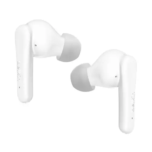 Belkin SoundForm Rhythm Headset Wired & Wireless In-ear Calls/Music USB Type-C Bluetooth White