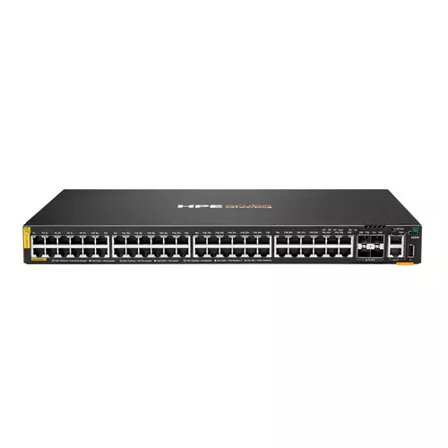 HPE Aruba Networking CX 6200F 48G Class-4 PoE 4SFP 370W Switch