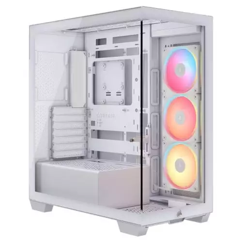 Corsair Midi Tower 3500X LXR LINK TG White
