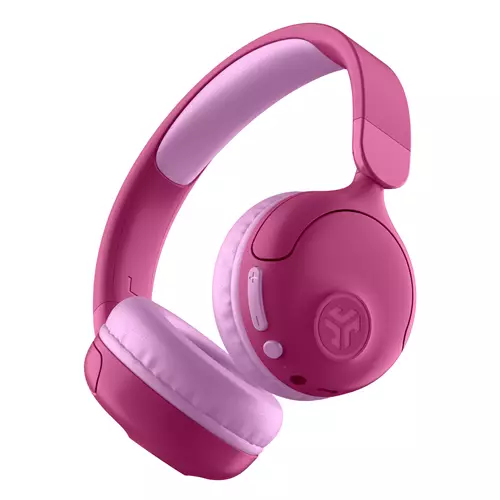JLab JBuddies Pop Headset Wired & Wireless Head-band Calls/Music USB Type-C Bluetooth Pink
