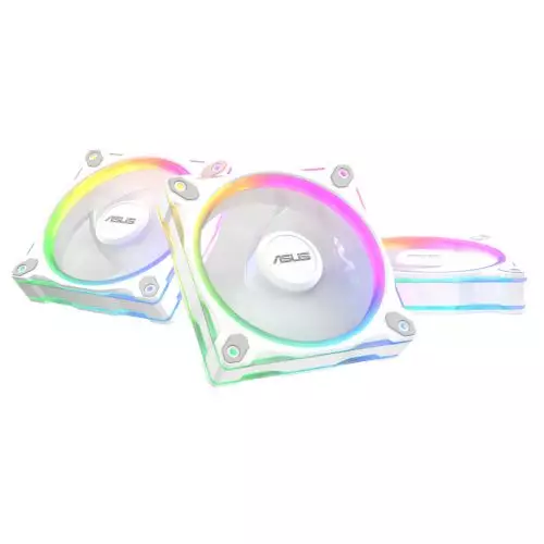 ASUS Prime MR120 Fan ARGB White 3in1 Computer case 12 cm