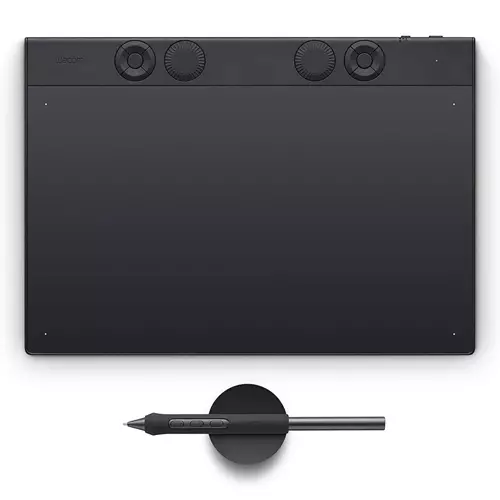 Wacom Intuos Pro Medium 2025 graphic tablet Black 263 x 148 mm USB/Bluetooth
