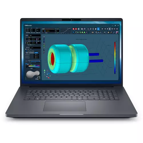 Photos - Laptop Dell Pro Max 18 Plus MB18250 Intel Core Ultra 7 265HX Mobile workstation 45.7 cm  Quad HD+ 32 GB DDR5-SDRAM 1 TB S (18")