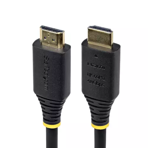 StarTech.com 5m (16ft) Certified Ultra High Speed HDMI Cable 8K 60Hz/4K 120Hz HDMI 2.1 Cable with HDR10+ / eARC 48Gbps 8K HDMI Cord for Monitor/TV/Display Flexible TPE Jacket