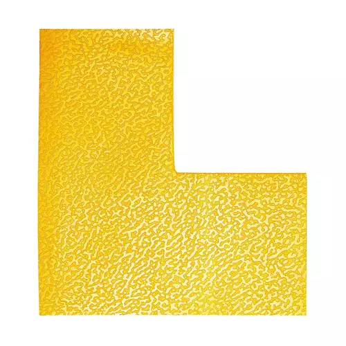 Durable 170204 self-adhesive label Permanent Yellow 10 pc(s)