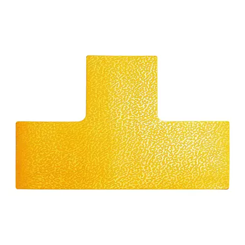 Durable 170004 self-adhesive label Permanent Yellow 10 pc(s)