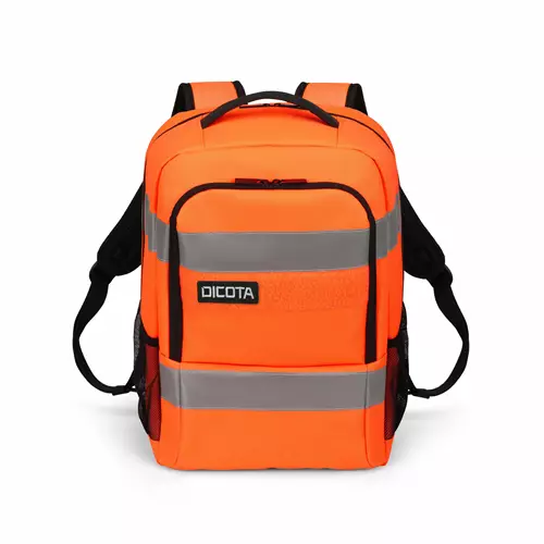 DICOTA P20471-18 backpack Rucksack Black Grey Orange Recycled polyethylene terephthalate (rPET)