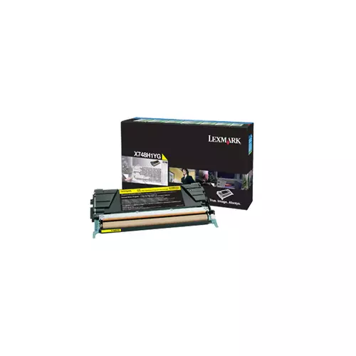 Lexmark X748H1YG toner cartridge 1 pc(s) Original Yellow