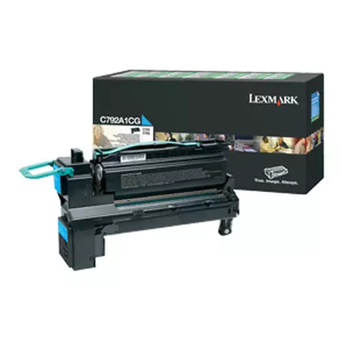 Lexmark C792A1CG toner cartridge 1 pc(s) Original Cyan