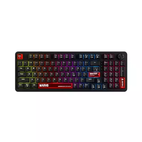 Marvo Scorpion KG937 Arma 98 Wired Hot Swappable Mechanical Backlit UK Layout Gaming Keyboard