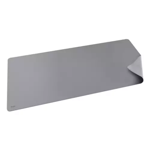 Trust Benya XXL desk pad Polyvinyl chloride (PVC) Grey