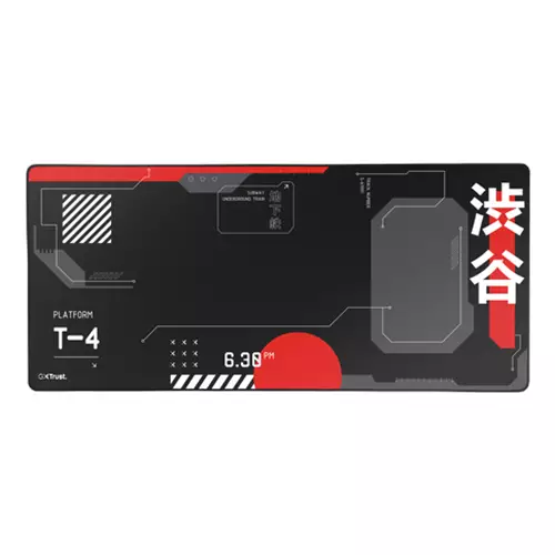 Trust GXT 759 XXL Gaming mouse pad Black Red