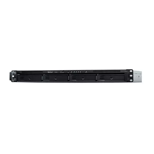 Synology RX418 disk array 0 TB Rack (1U) Black Grey