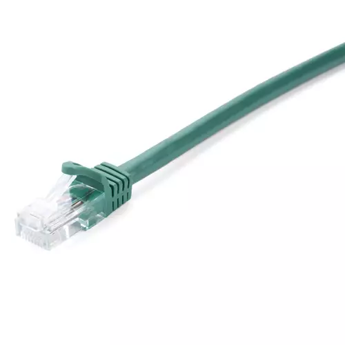 Photos - Cable (video, audio, USB) V7 CAT6 Ethernet UTP 02M Green. Cable length: 2 m Cable standard: Cat6 Cable shielding: U/UTP  Connector 1: RJ-45 Conne (UTP)