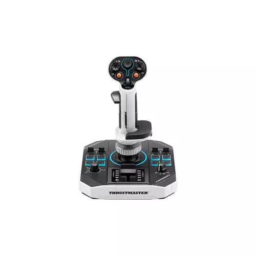 Thrustmaster Sol-R 1 Flightstick Black White USB Analogue / Digital PC