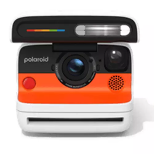 Polaroid Flip 79 x 79 mm Black Orange White