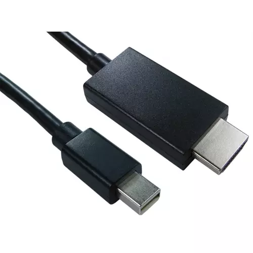 Cables Direct HDMINIDP-HDMI-3M Mini DisplayPort Black