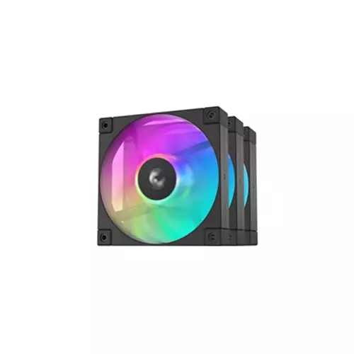 DeepCool FD12 ARGB-3 in 1 Computer case Fan 12 cm Black White 3 pc(s)