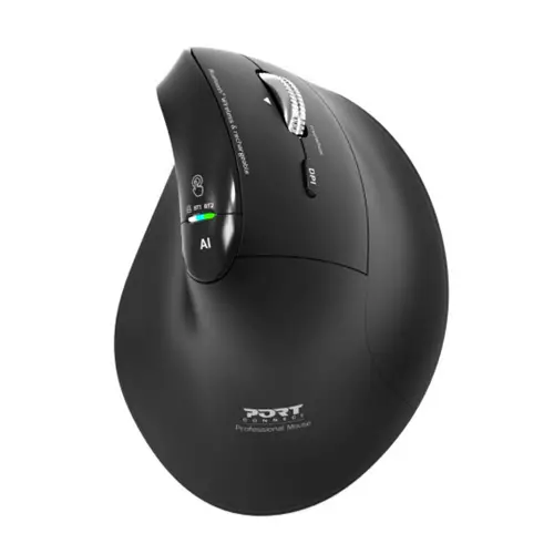 Port Designs 910204 mouse Universal Right-hand RF Wireless + Bluetooth Optical 4800 DPI