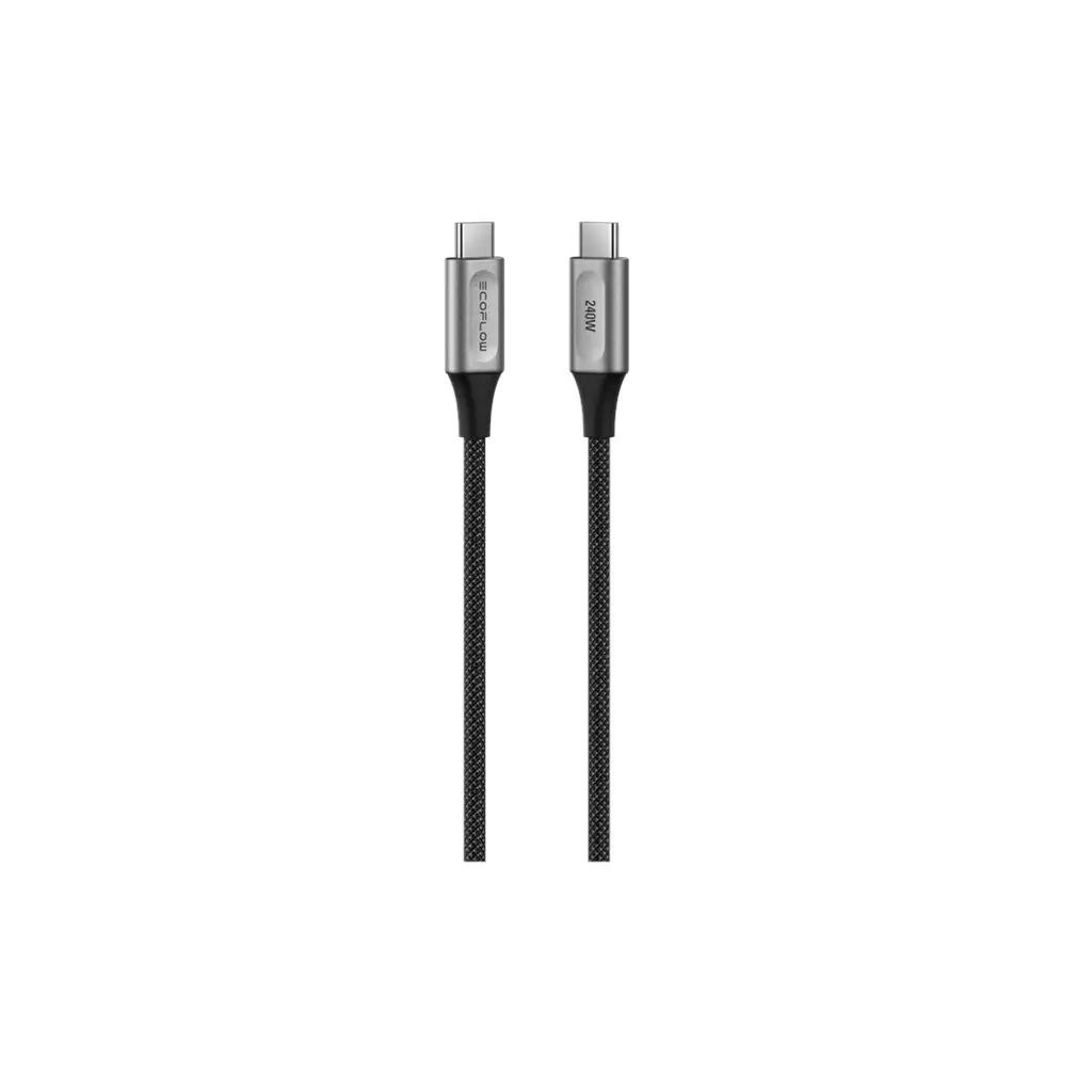 EcoFlow RAPID Pro Câble USB-C 240W – Ultra-rapide, durable et sécurisé