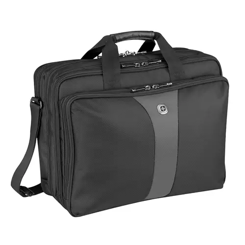 Wenger/SwissGear 600655 laptop case 43.2 cm (17") Briefcase Black Grey