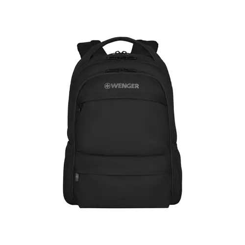 Wenger/SwissGear Fuse. Product main colour: Black Coloration: Monochromatic Maximum screen size: 39.6 cm (15.6"). Width: 365 mm Depth: 110 mm Height: 470 mm. Material: Neoprene. Dimensions (WxDxH): 365 x 110 x 470 mm