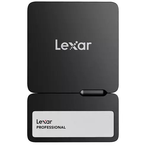 Lexar Professional Go Portable SSD with Hub 1 TB USB Type-C 3.2 Gen 2 (3.1 Gen 2) Black