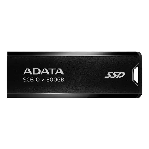 ADATA SC610 500 GB USB Type-A 3.2 Gen 2 (3.1 Gen 2) Black