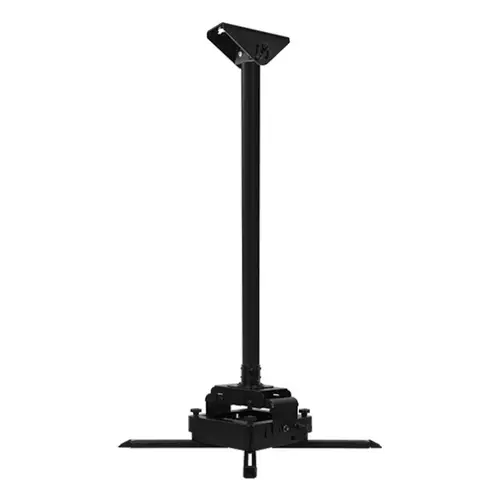 Photos - Projector Mount B-Tech SYSTEM 2 - Heavy Duty Projector Ceiling Mount with Micro-adjustment - 0.5m 50mm Pole BT893-FD050/BB