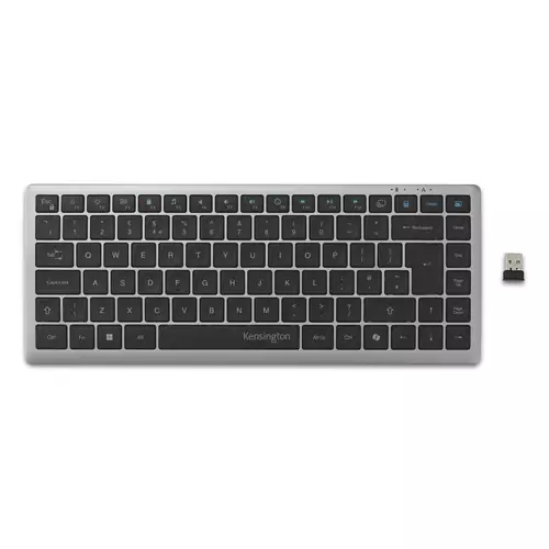 Kensington KB435 EQ Rechargeable Multi-Device Compact Keyboard