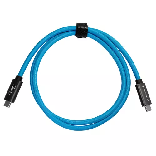 Kondor Blue KB-USB4C-6 USB cable USB4 Gen 2x2 1.83 m USB C 40 Gbit/s 100 W Blue Black