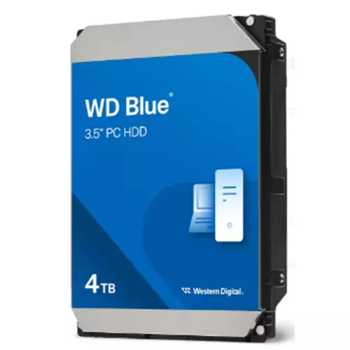 Western Digital WD Blue 3.5-Inch PC HDD internal hard drive 4 TB 5400 RPM 128 MB 3.5" Serial ATA III