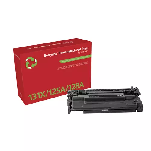Everyday Black Remanufactured Toner by Xerox compatible with HP 131X (CF210X) High capacity
