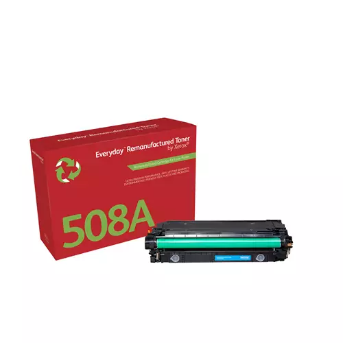Everyday Cyan Remanufactured Toner by Xerox compatible with HP 508A (CF361A) Standard capacity