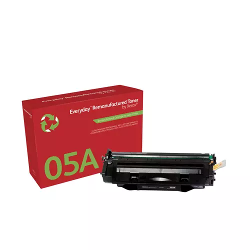 Everyday Mono Remanufactured Toner by Xerox compatible with HP 05A (CE505A) Standard capacity