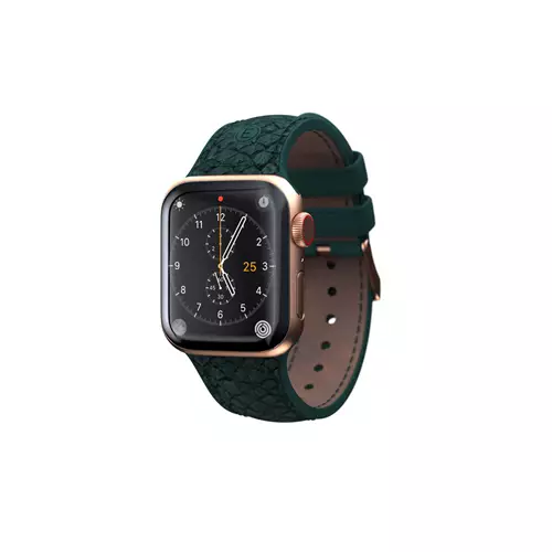 Njord byELEMENTS Salmon Leather Watch Strap - Apple Watch 44/45mm - Jr