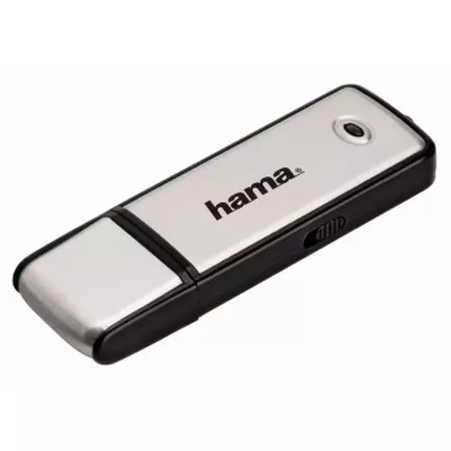 Hama FlashPen "Fancy" USB 2.0 16GB 40X USB flash drive USB Type-A Black Silver