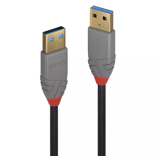 Lindy 3m USB 3.2 Type A Cable 5Gbps Anthra Line