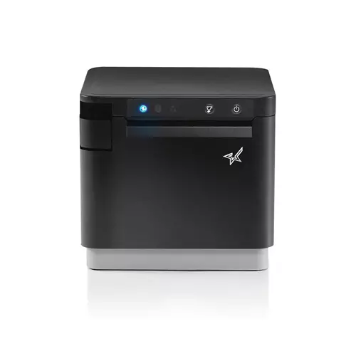 Star Micronics MCP31CI BK E+U mPOS Receipt Printer - 400mm/s Direct Thermal 58/80mm paper width USB-C with Power Delivery for iOS / Android / Windows Ethernet LAN USB-A peripheral hub CloudPRNT Next Black Case EU UK 24VDC PS included
