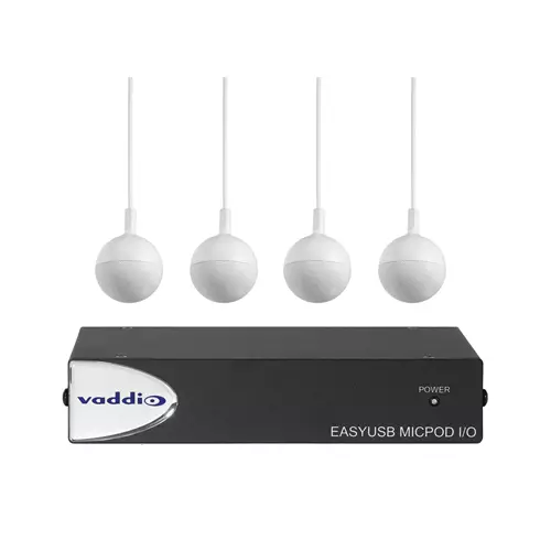 Vaddio EasyUSB MicPOD I/O with Four CeilingMICs