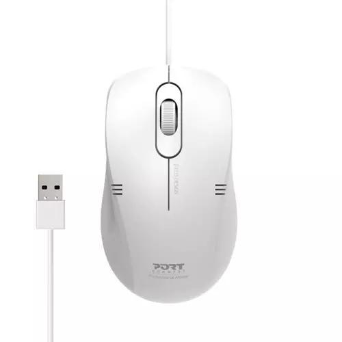 Port Designs PORT Connect Pro Lite mouse Office Ambidextrous USB Type-A Optical 1000 DPI