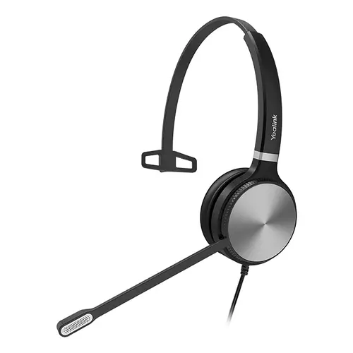 Yealink YHS36 Headset Wired Head-band Office/Call center Black Silver