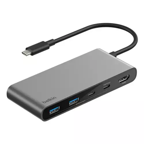 Belkin Connect USB Type-C 5000 Mbit/s Grey