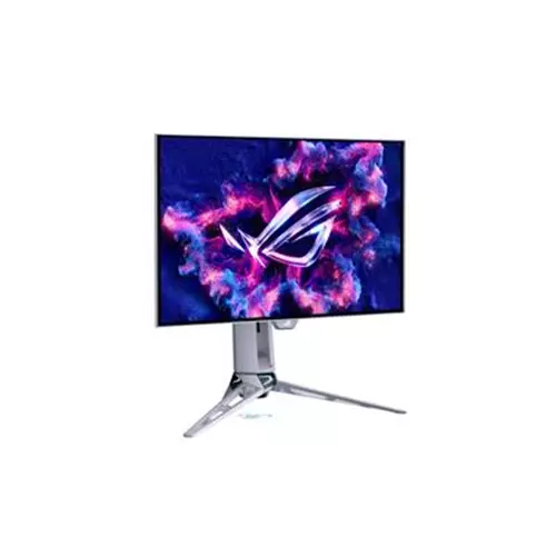 ASUS ROG Swift OLED PG27AQWP-W computer monitor 67.3 cm (26.5") 2560 x 1440 pixels Quad HD LCD Silver